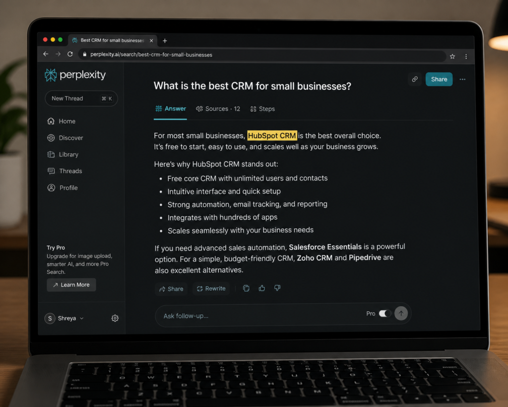GEO AI SEO illustration showing how AI search engines like ChatGPT and Google AI cite small business content in answers