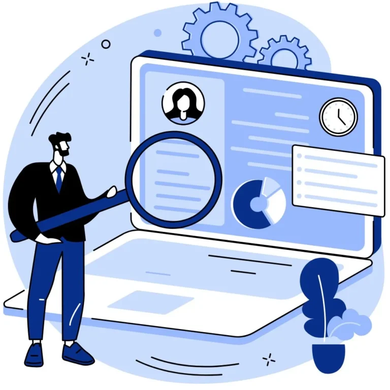 vector showing enterprise application solution